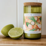 Finger Lime + Lemongrass - Unwind Candle Co - stride