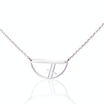 Free Throw Silver Necklace - EVER Jewellery - stride