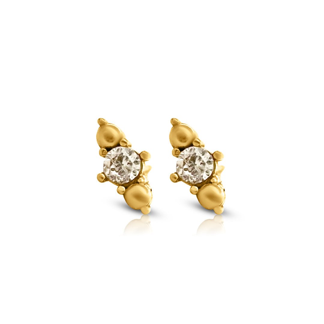 Fusion Stud Earrings - EVER Jewellery - stride