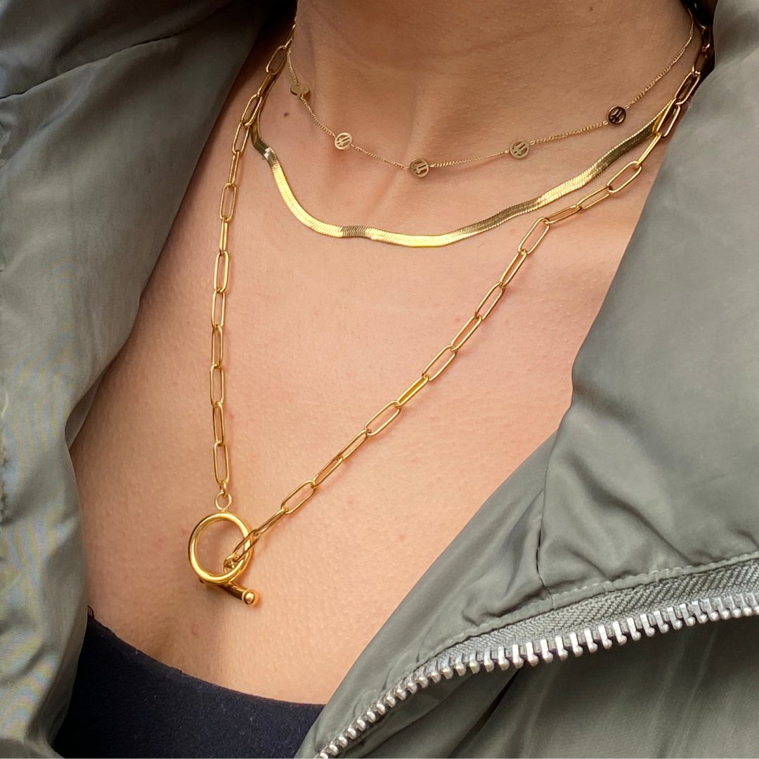 Game Day Gold Necklace - EVER Jewellery - stride