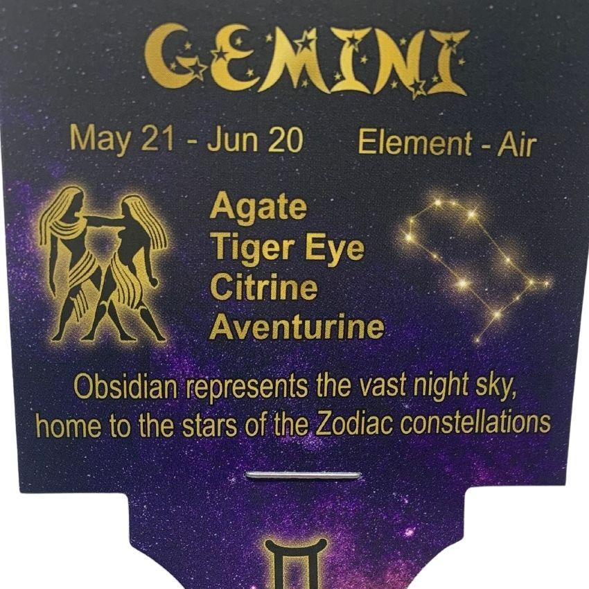 Gemini | Crystal Healing Bracelet for Zoadic Energy - Empowered Clothing - stride