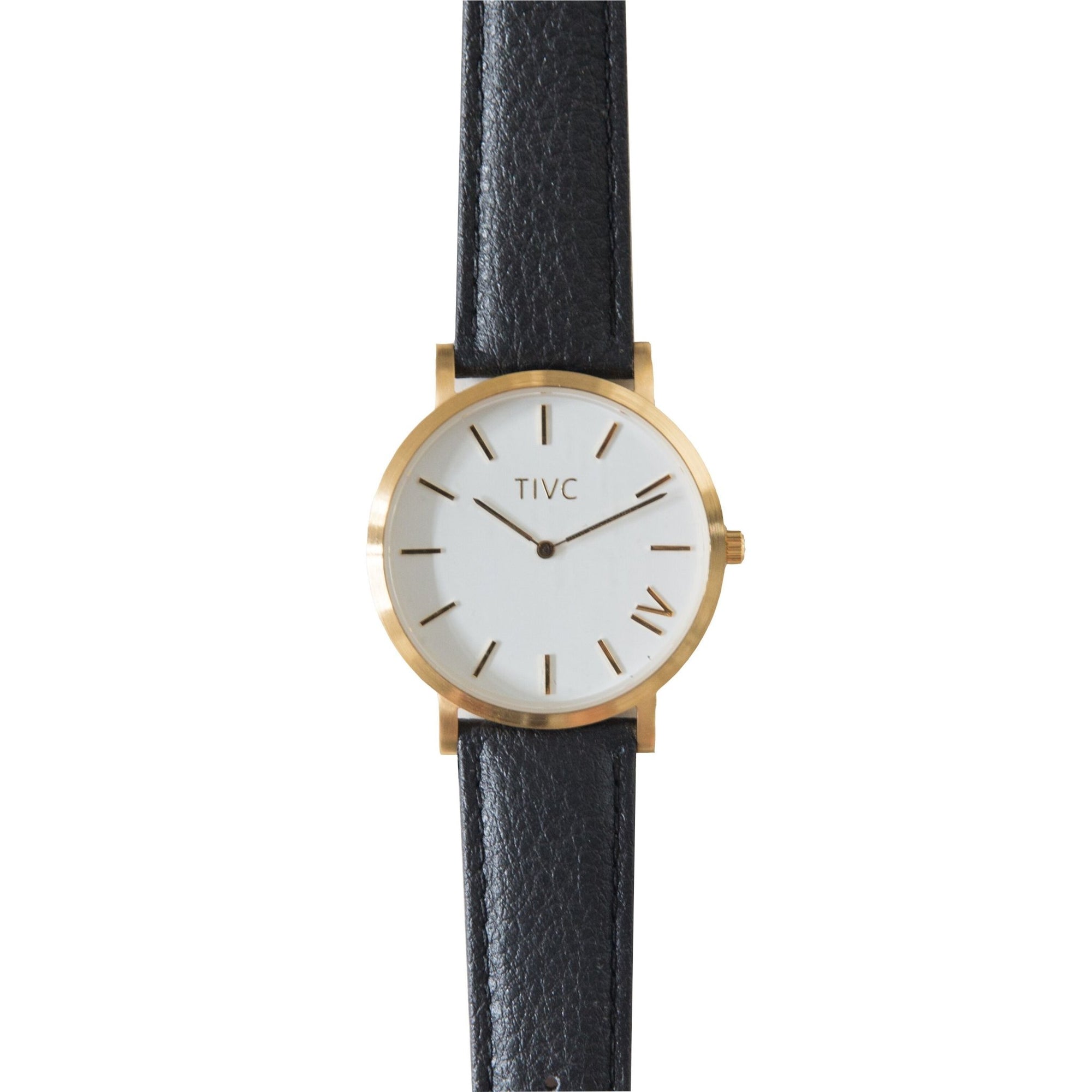 Gold | Black Stitched Band - Time IV Change - stride