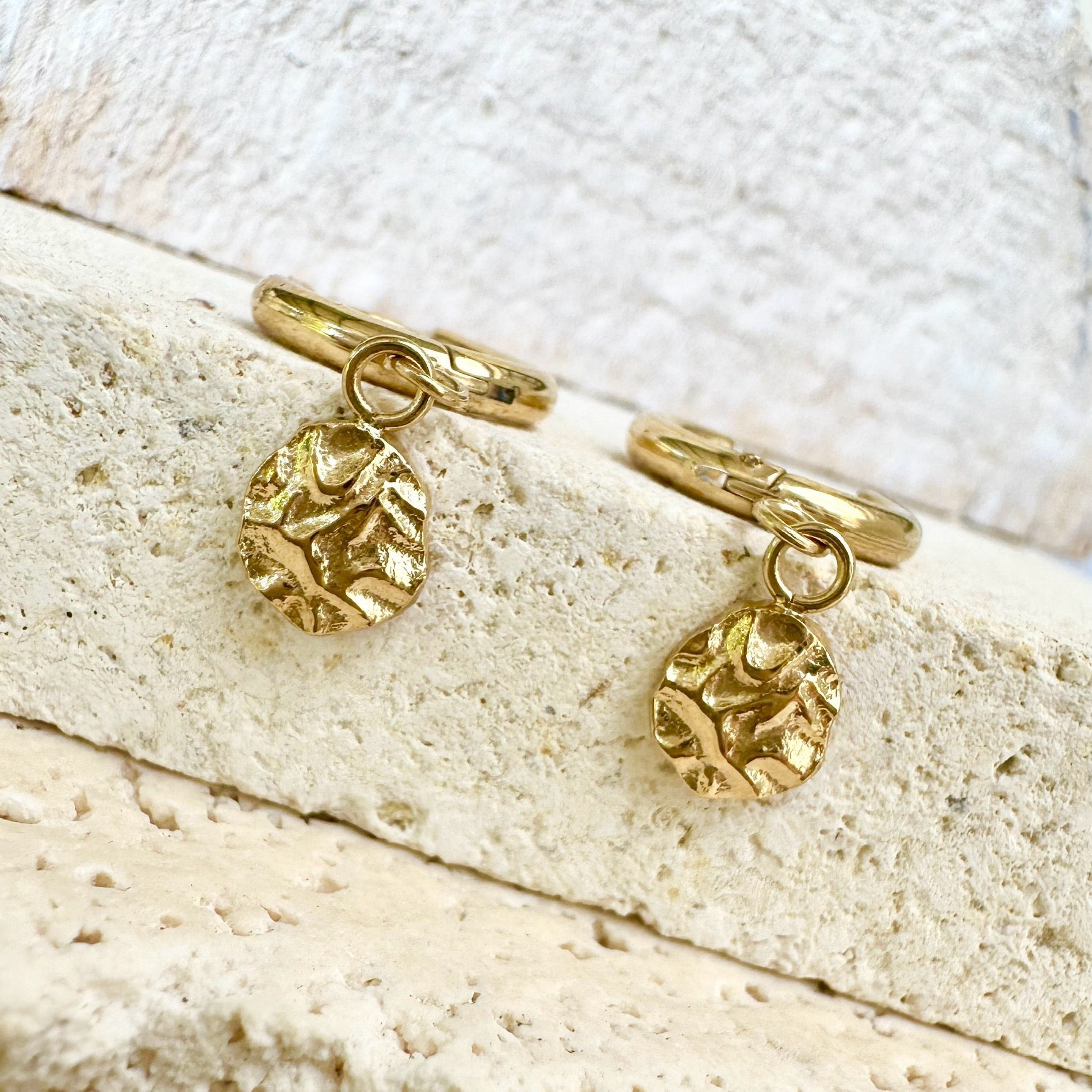 Harmony Huggie Earrings - EVER Jewellery - stride