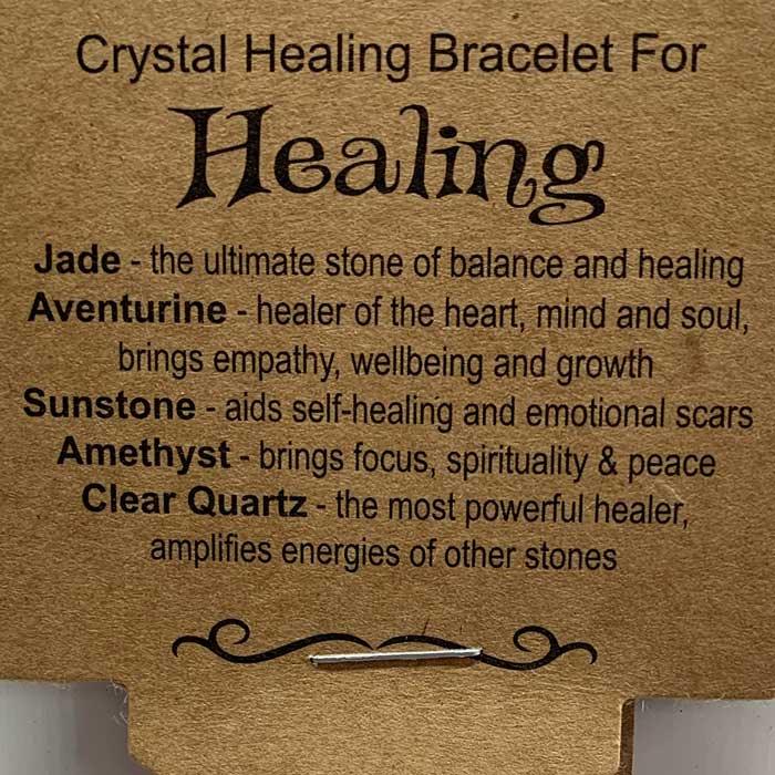 Healing | Crystal Healing Bracelet for Serenity - Empowered Clothing - stride