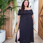 Helena Convertible Dress // Black-Hope & Harvest-stride