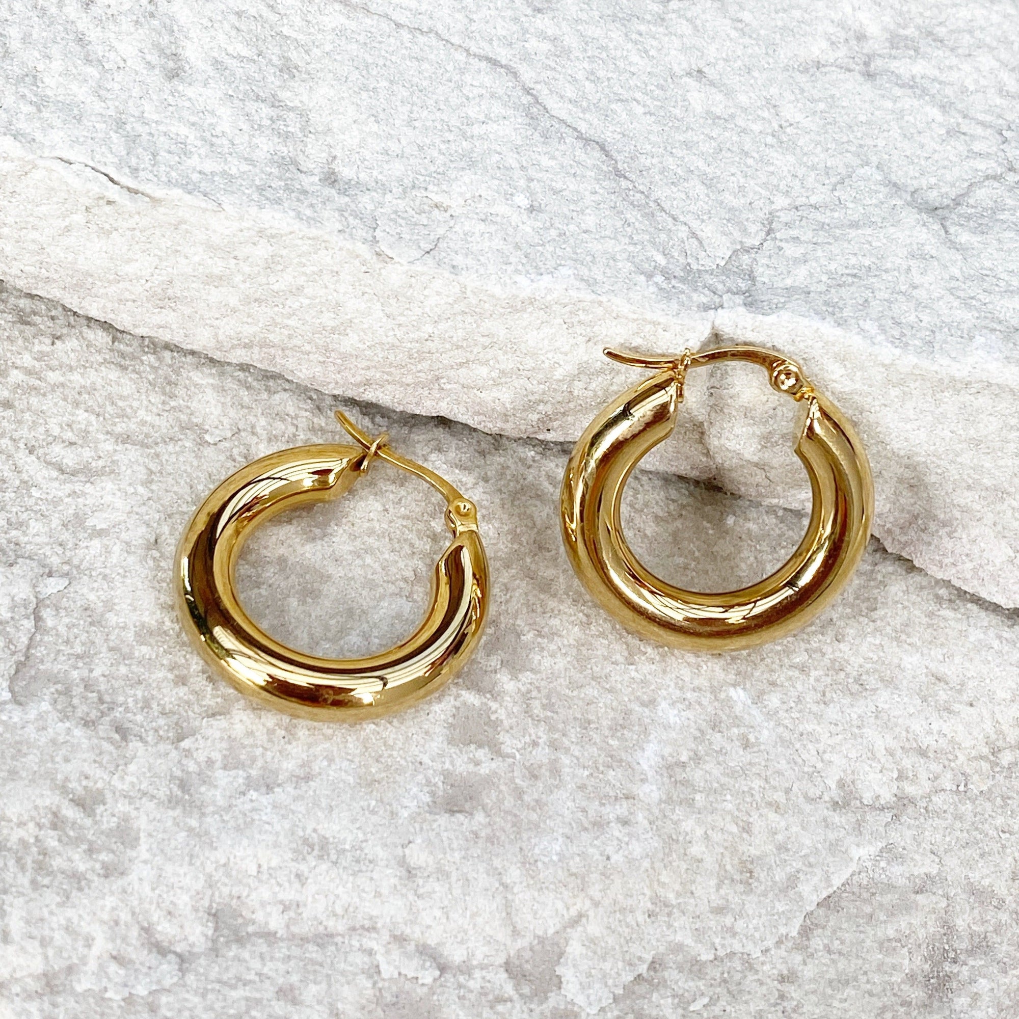 Hustle Hoop Earrings