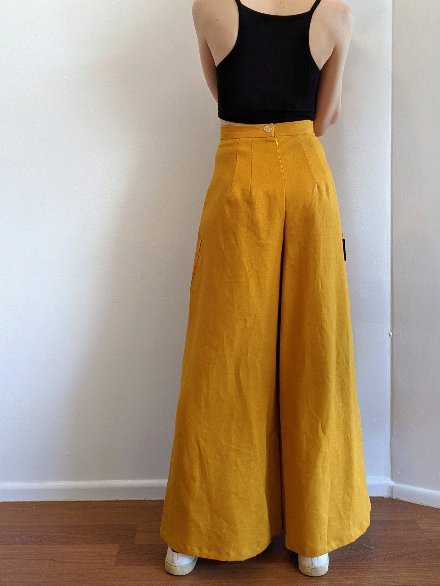 JEN PANT LINEN - Genkstasy - stride