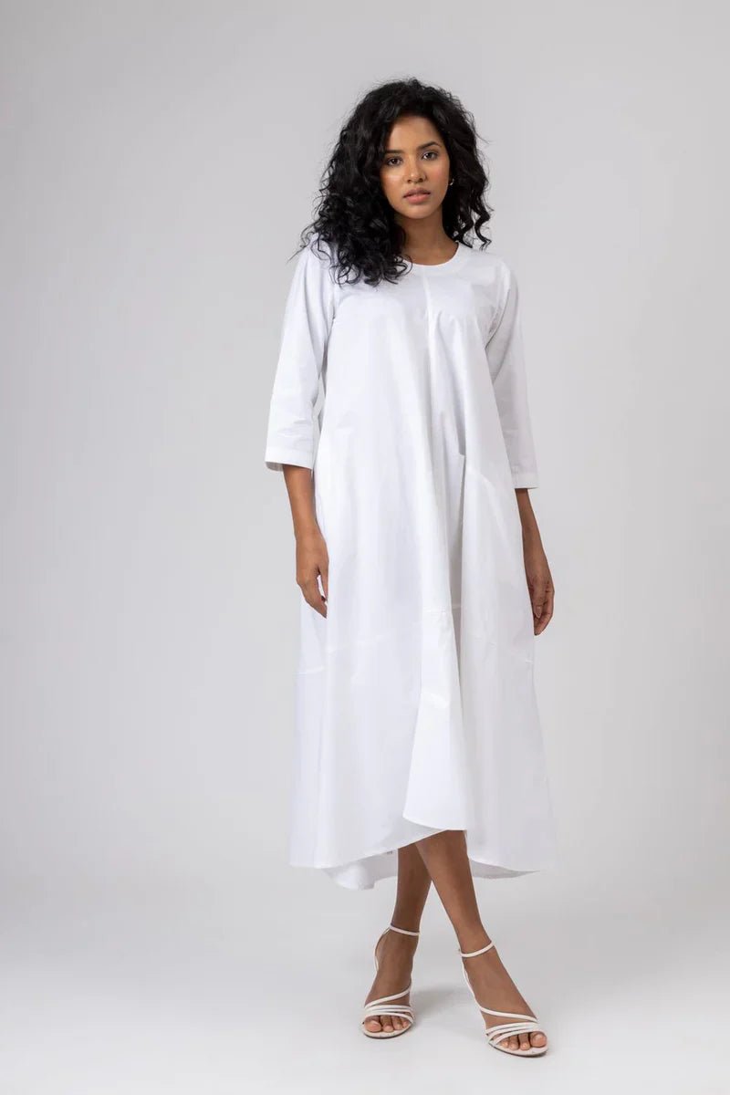 JILL WHITE DRESS - Bethikal - stride