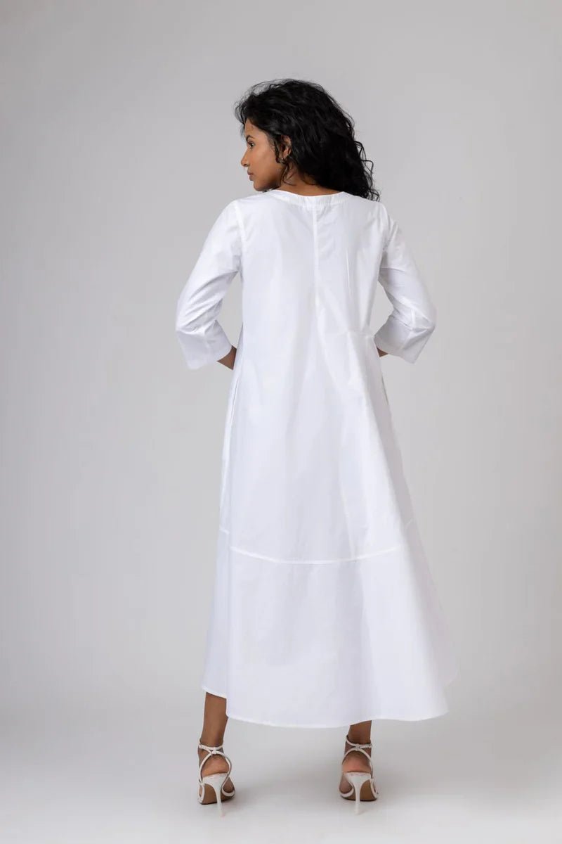 JILL WHITE DRESS - Bethikal - stride