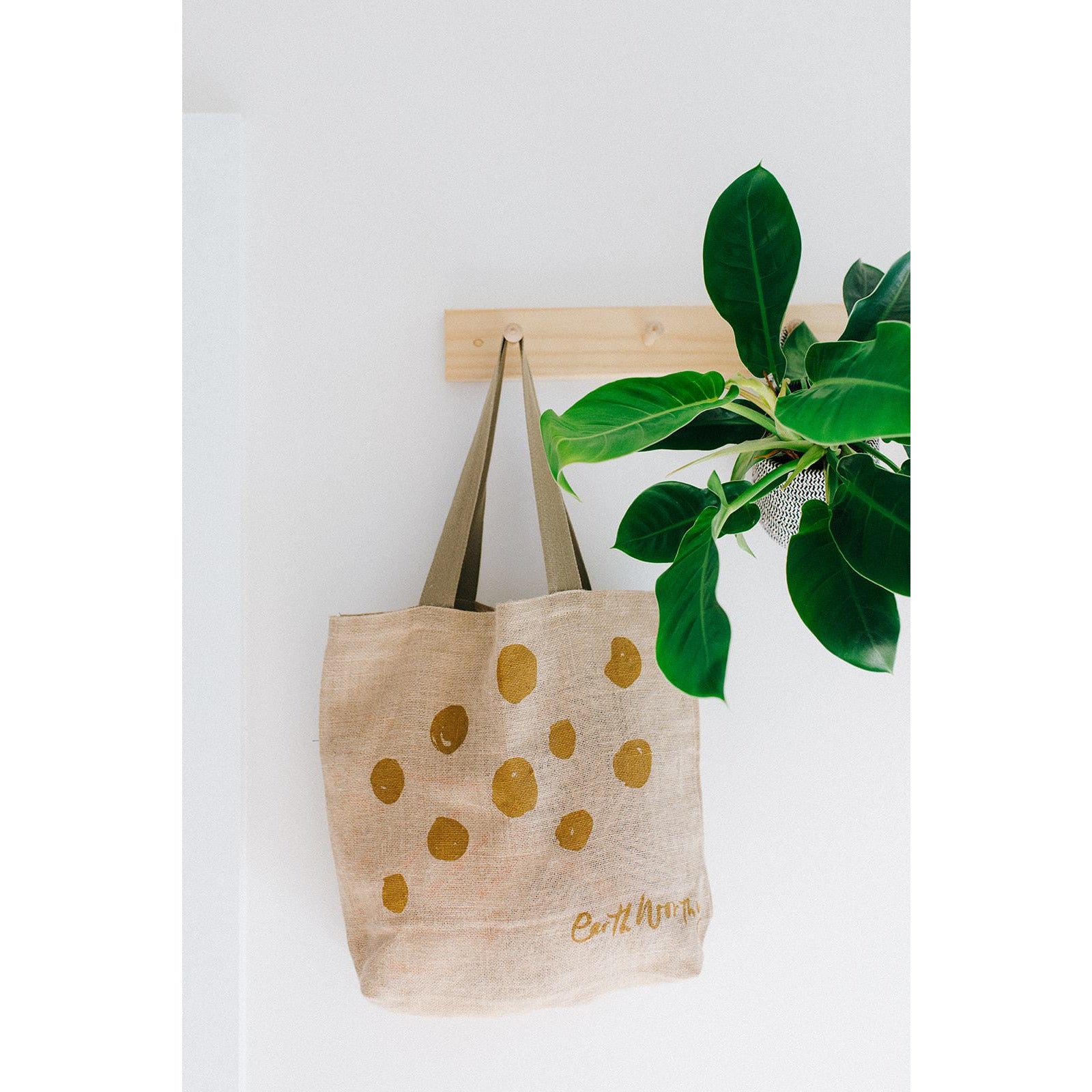 Jute Grocery Bag - Unity - Earth Worthy - stride