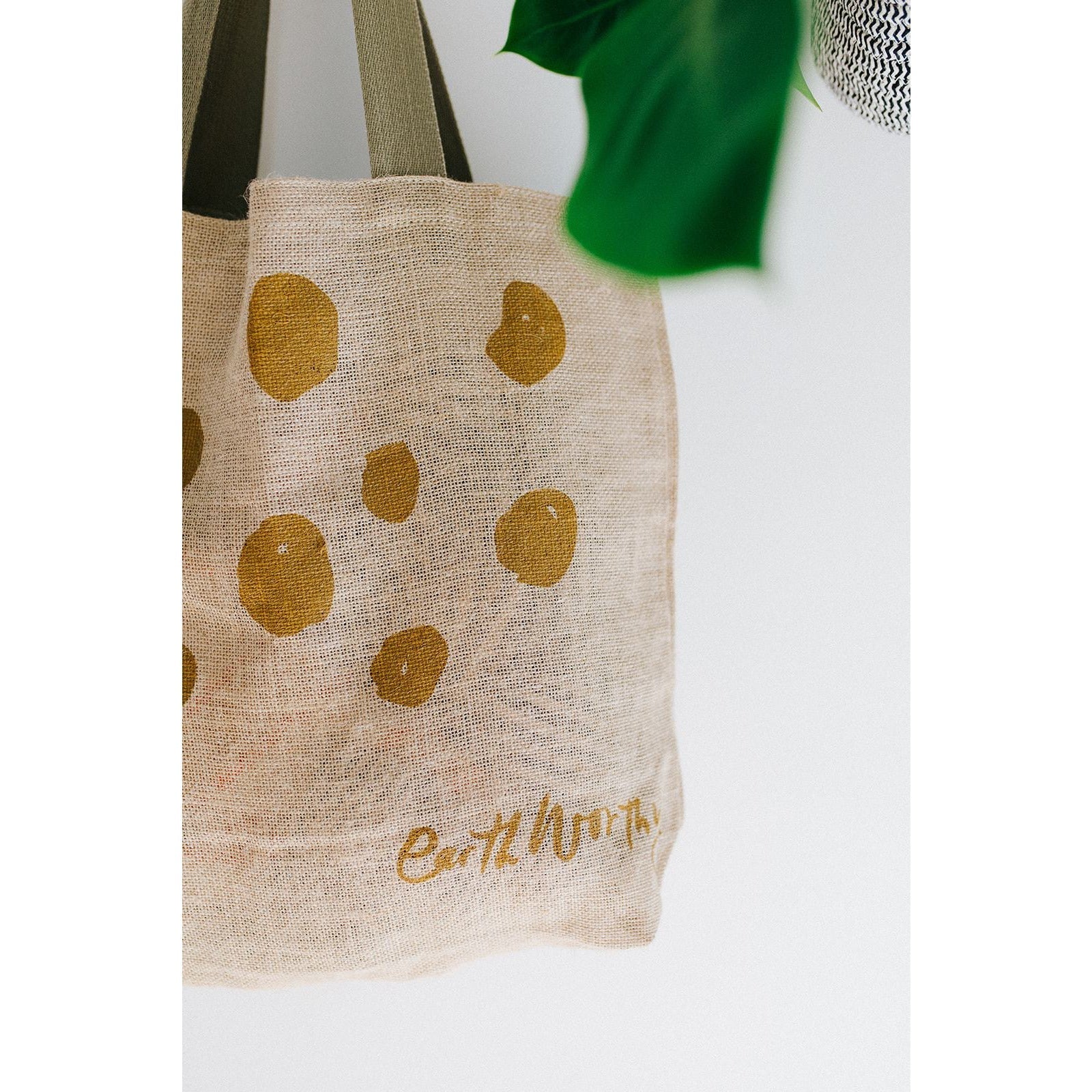 Jute Grocery Bag - Unity - Earth Worthy - stride