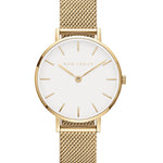 L'ESSENTIAL - WHITE/GOLD WATCH - MESH - Mon Choux - stride