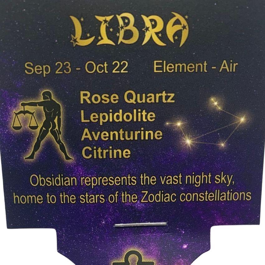 Libra | Crystal Healing Bracelet For Zoadic Energy - Empowered Clothing - stride