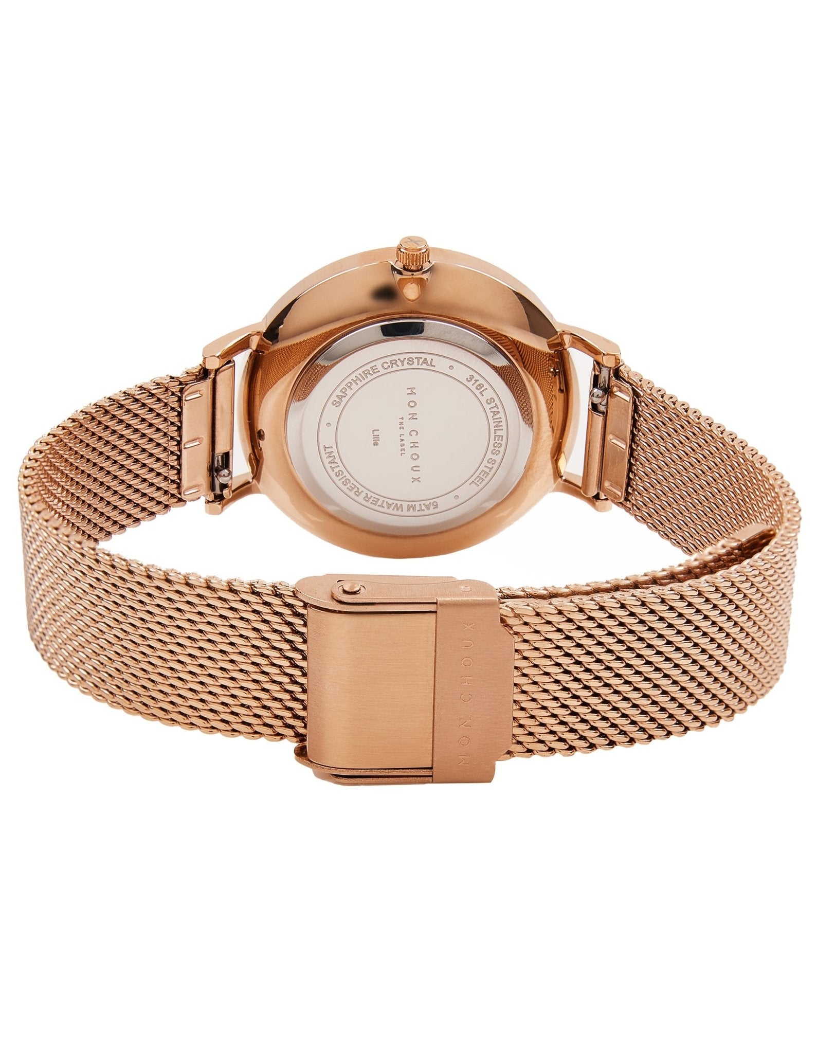 LILLE - ROSE GOLD WATCH - MESH - Mon Choux - stride