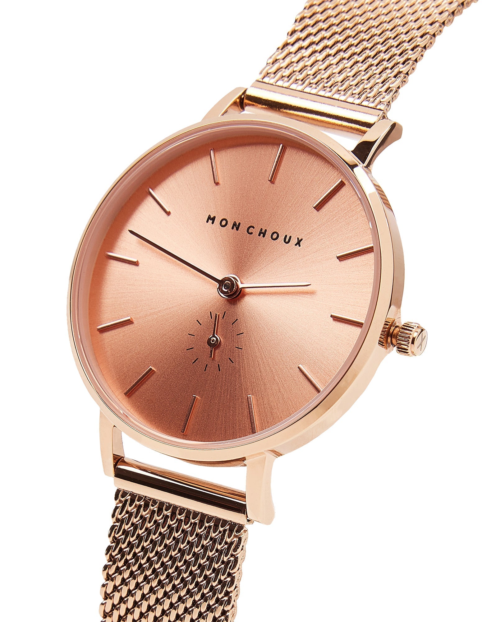 LILLE - ROSE GOLD WATCH - MESH - Mon Choux - stride