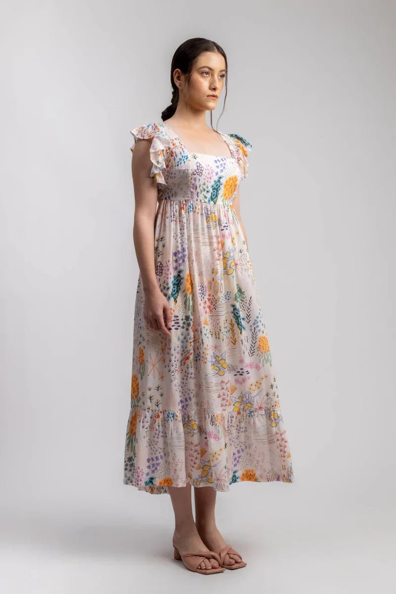 LILY PRINTED DRESS - Bethikal - stride