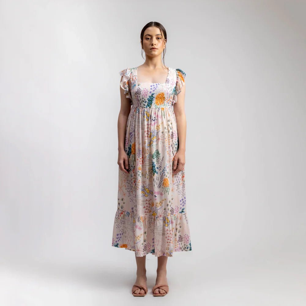 LILY PRINTED DRESS - Bethikal - stride