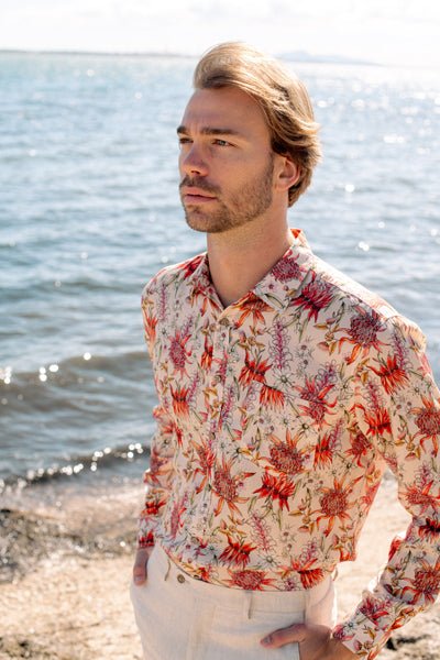 Long Sleeve Shirt - Botanical - Peggy & Finn - stride