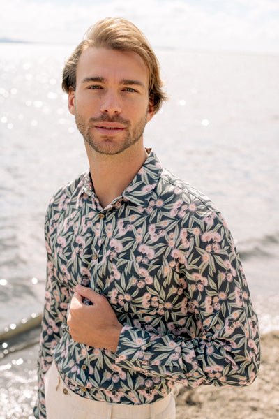 Long Sleeve Shirt - Flowering Gum - Peggy & Finn - stride