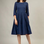 LUNA BLUE DRESS - Bethikal - stride