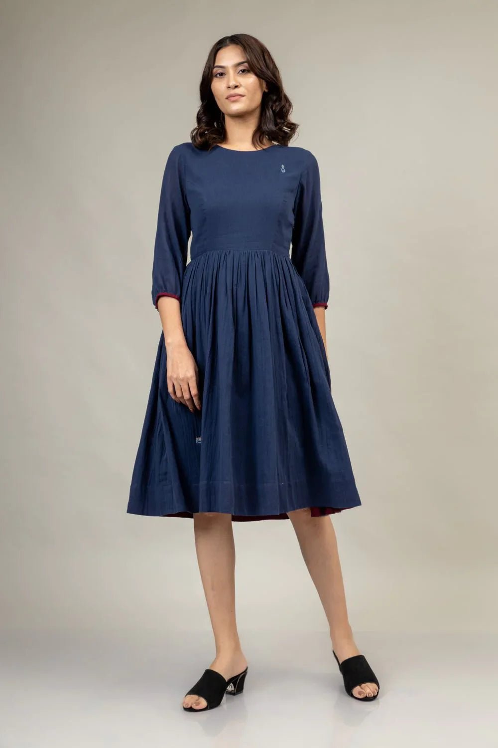 LUNA BLUE DRESS - Bethikal - stride