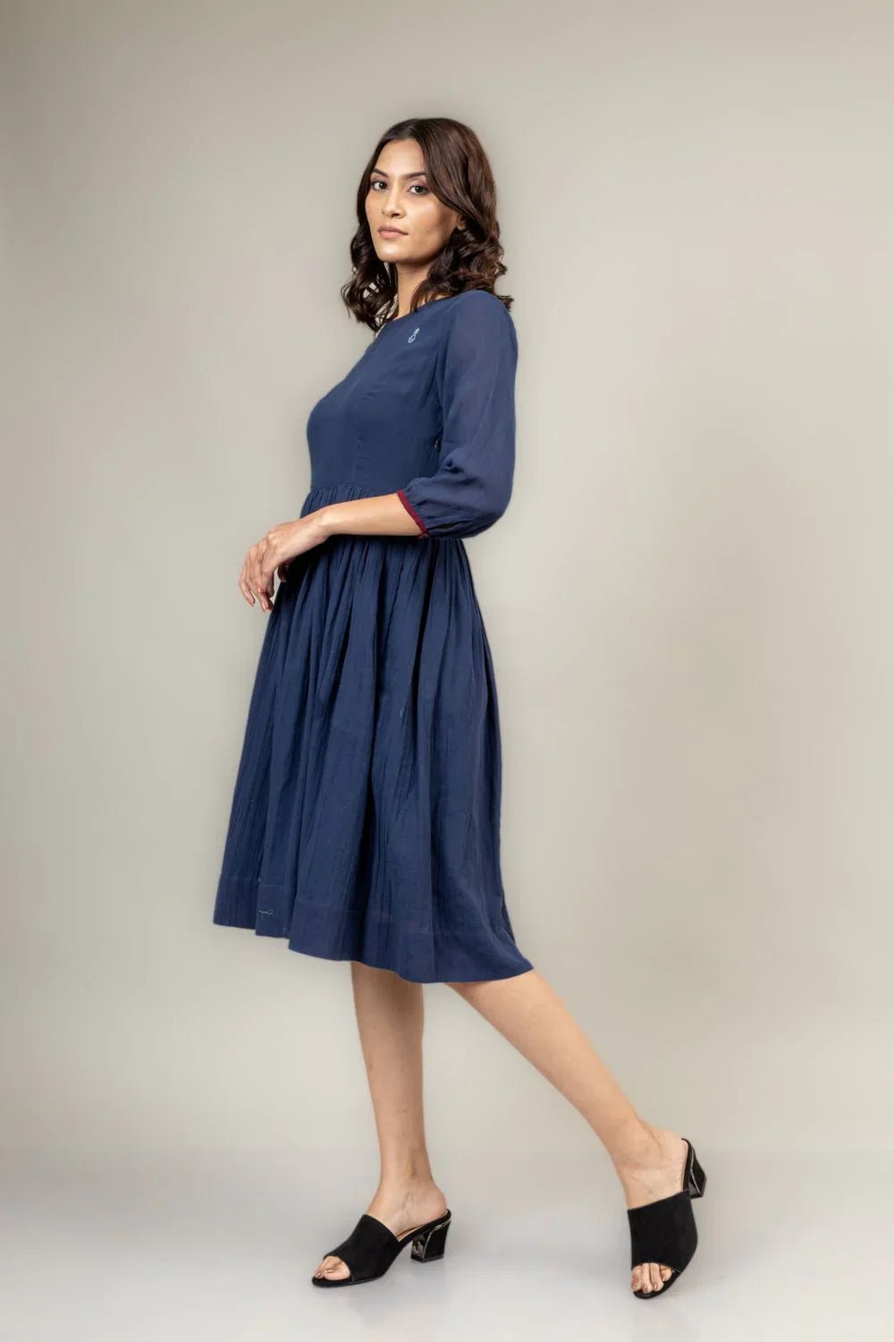 LUNA BLUE DRESS - Bethikal - stride