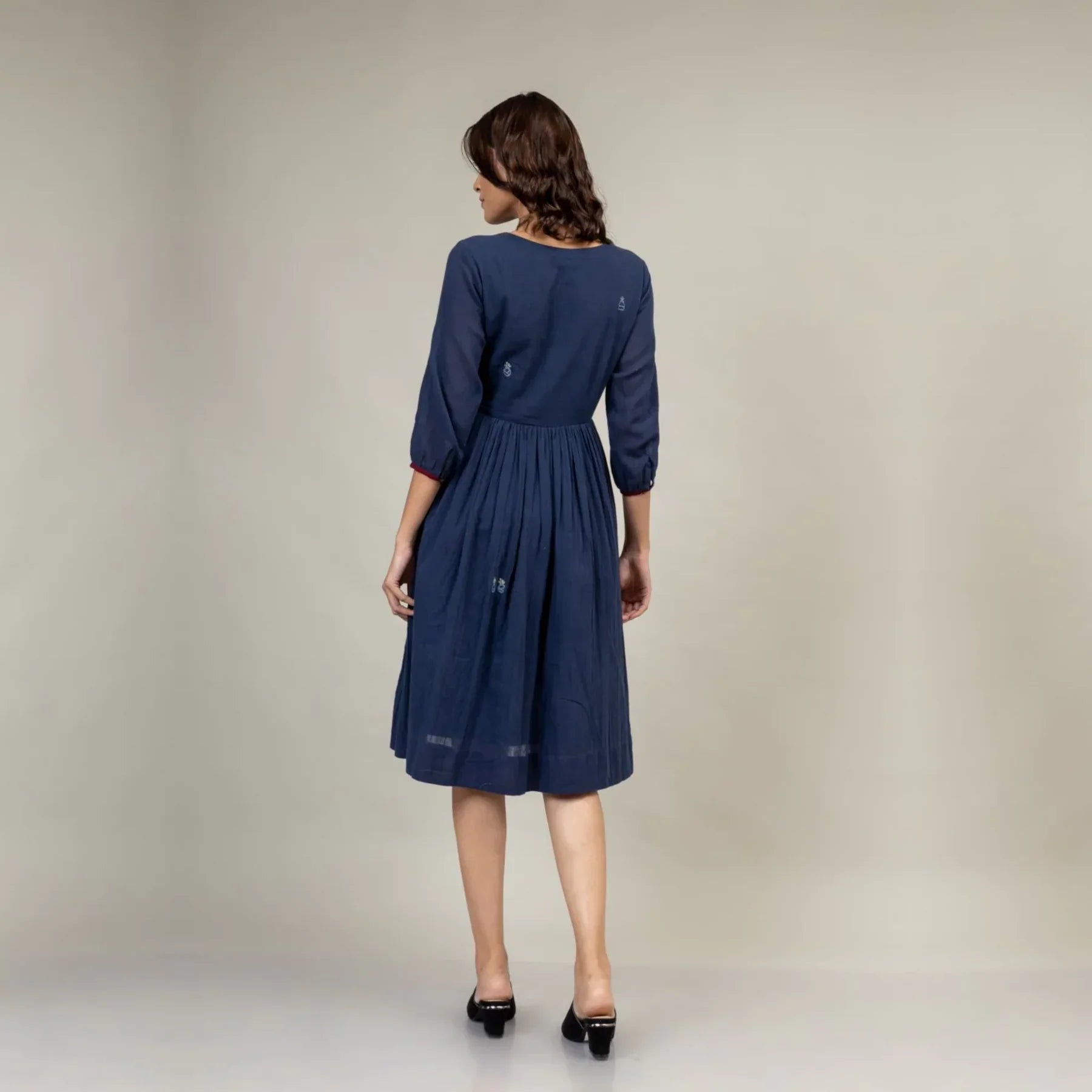 LUNA BLUE DRESS - Bethikal - stride