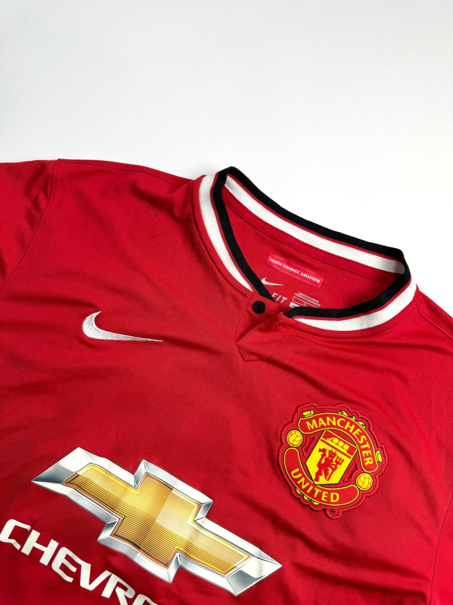 Manchester United Home #10 Rooney 2014 - 2015 L - Unwanted FC - stride