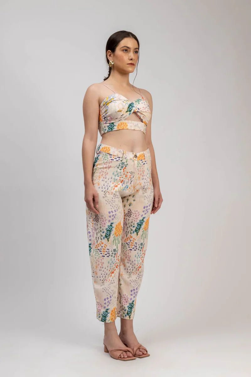 MARIA PRINTED PANTS - Bethikal - stride