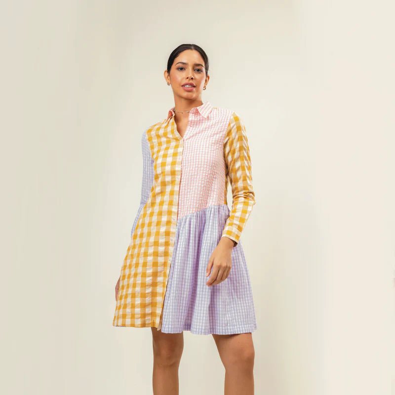 MEGHAN PANELLED DRESS - Bethikal - stride