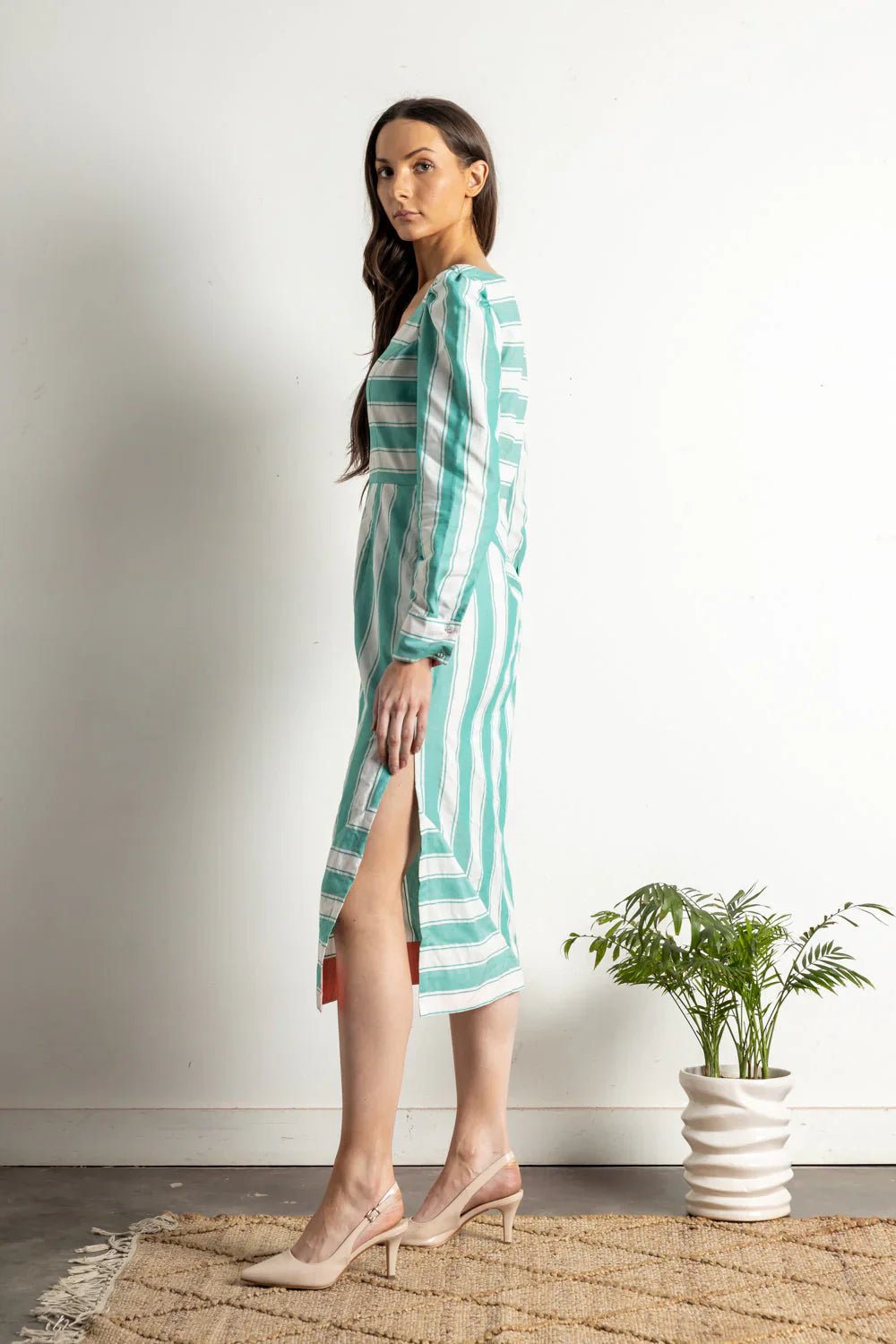 MELINE PANELLED DRESS - Bethikal - stride