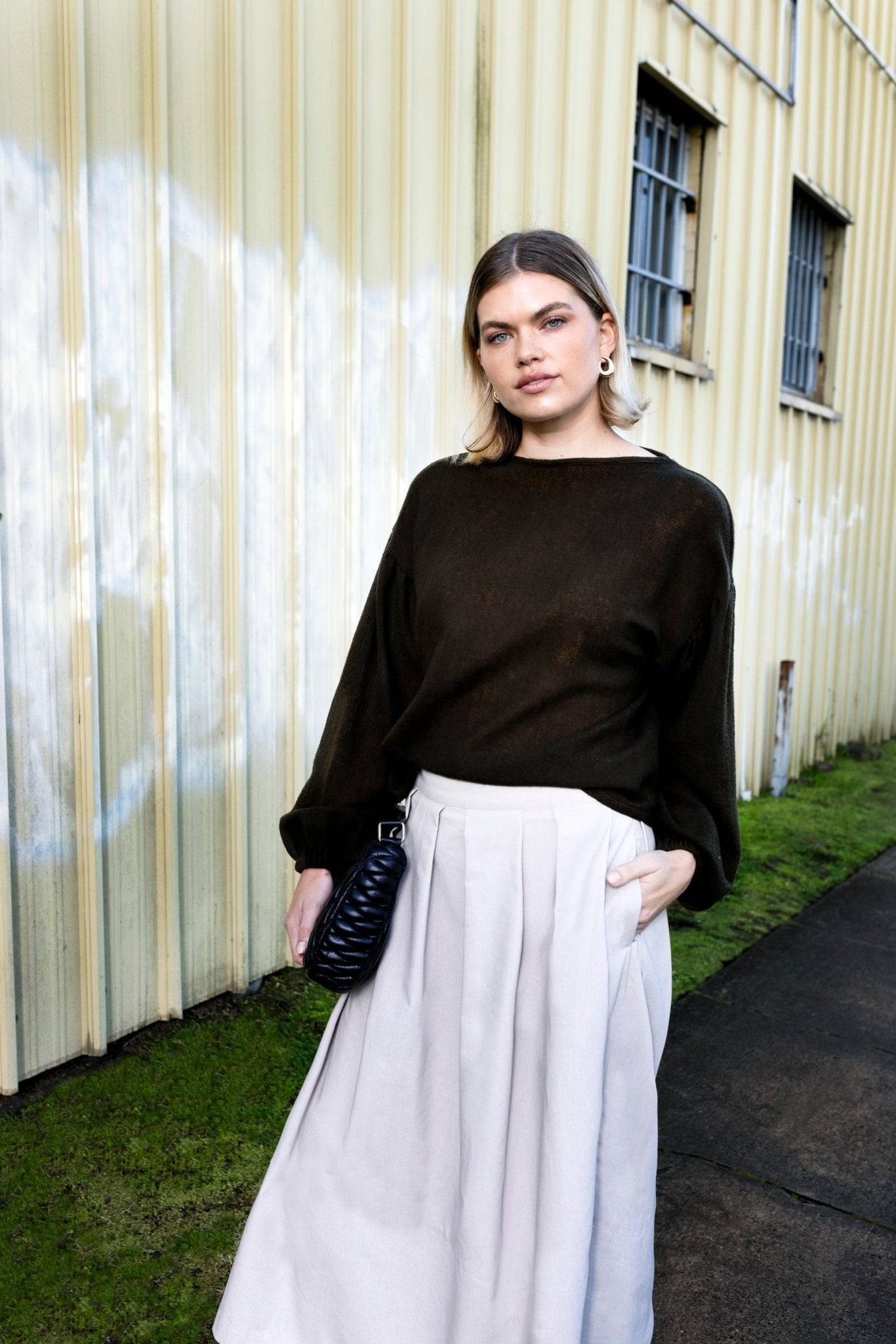 Mossy Wool Jumper - Vous - stride