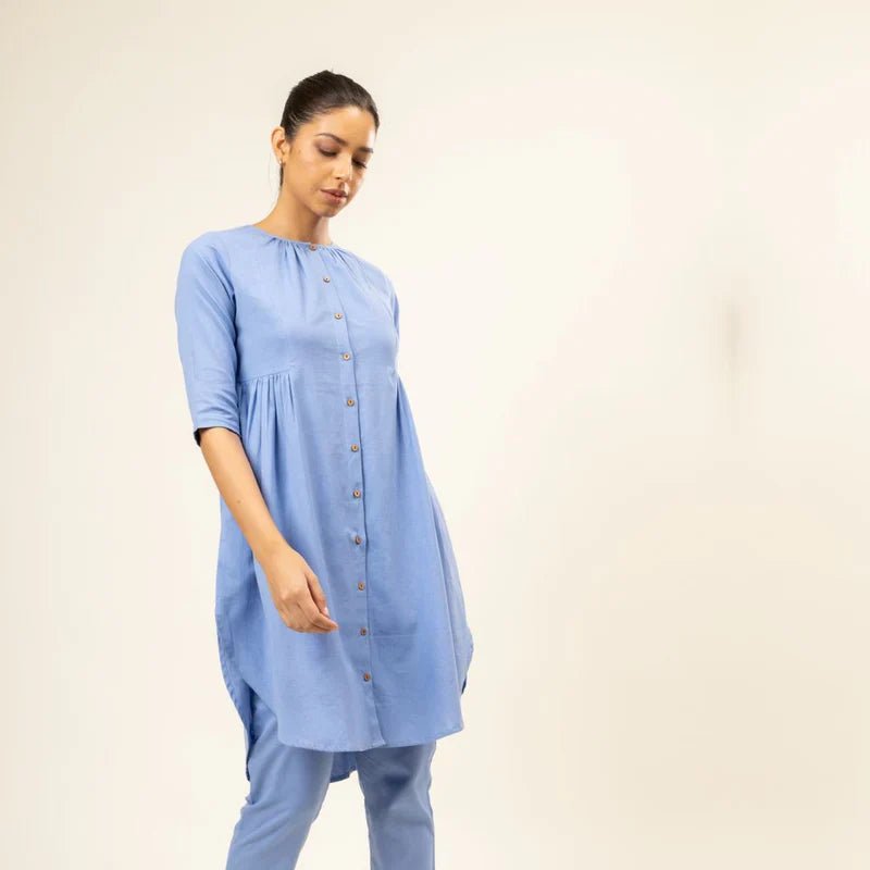 NAOMI BLUE TUNIC - Bethikal - stride