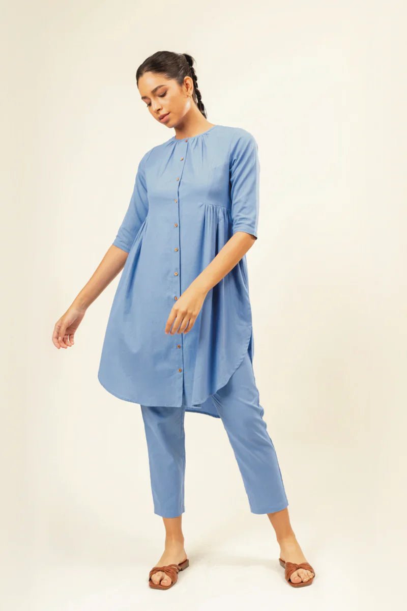 NAOMI BLUE TUNIC - Bethikal - stride