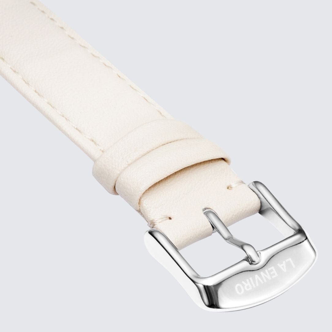 Nude Vegan Leather Watch Strap | 20MM - La Enviro - stride