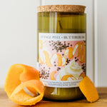 Orange Peel + Buttercream - Unwind Candle Co - stride