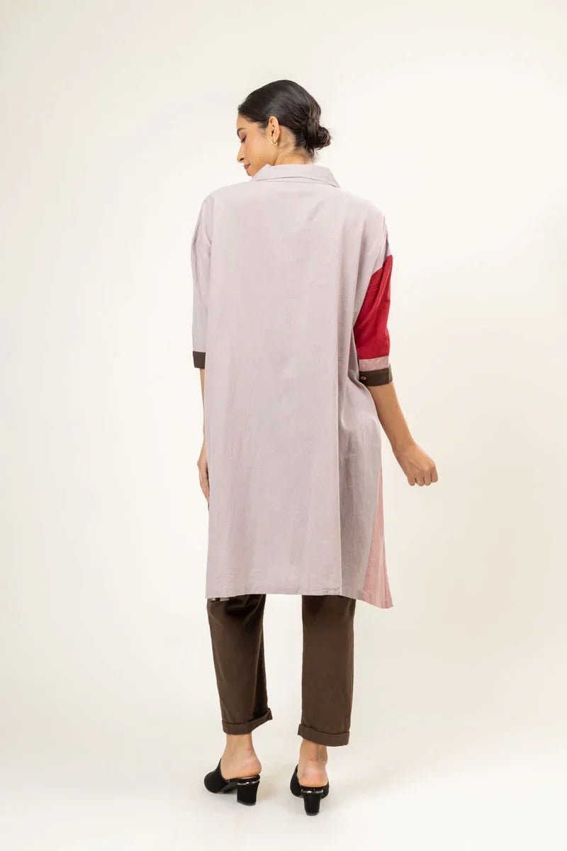 PANELLED BLAKE TUNIC - Bethikal - stride