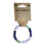 Peace & Tranquility | Crystal Healing Bracelet - Empowered Clothing - stride