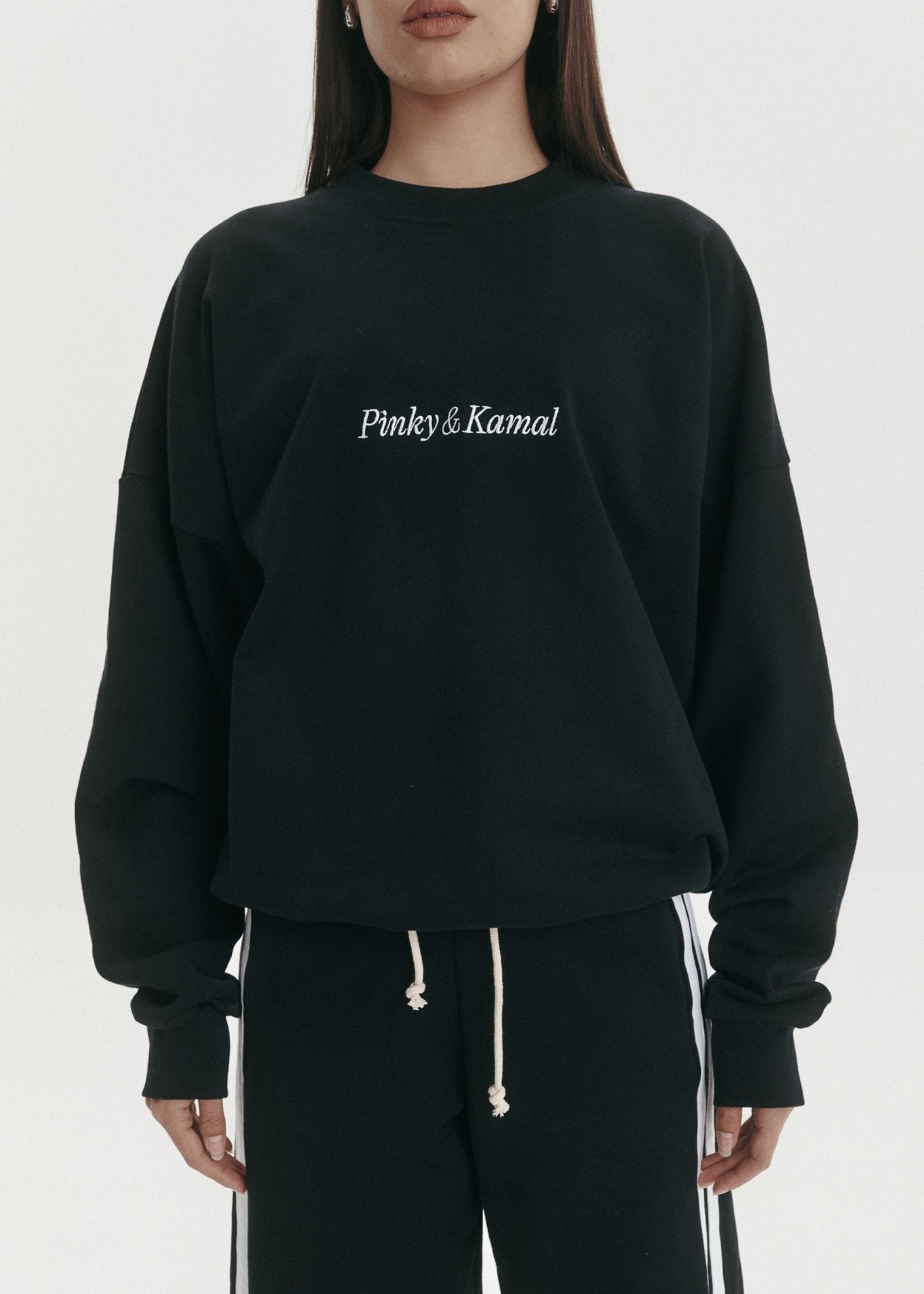 Pinky & Kamal Sweatshirt - Black - Pinky & Kamal - stride