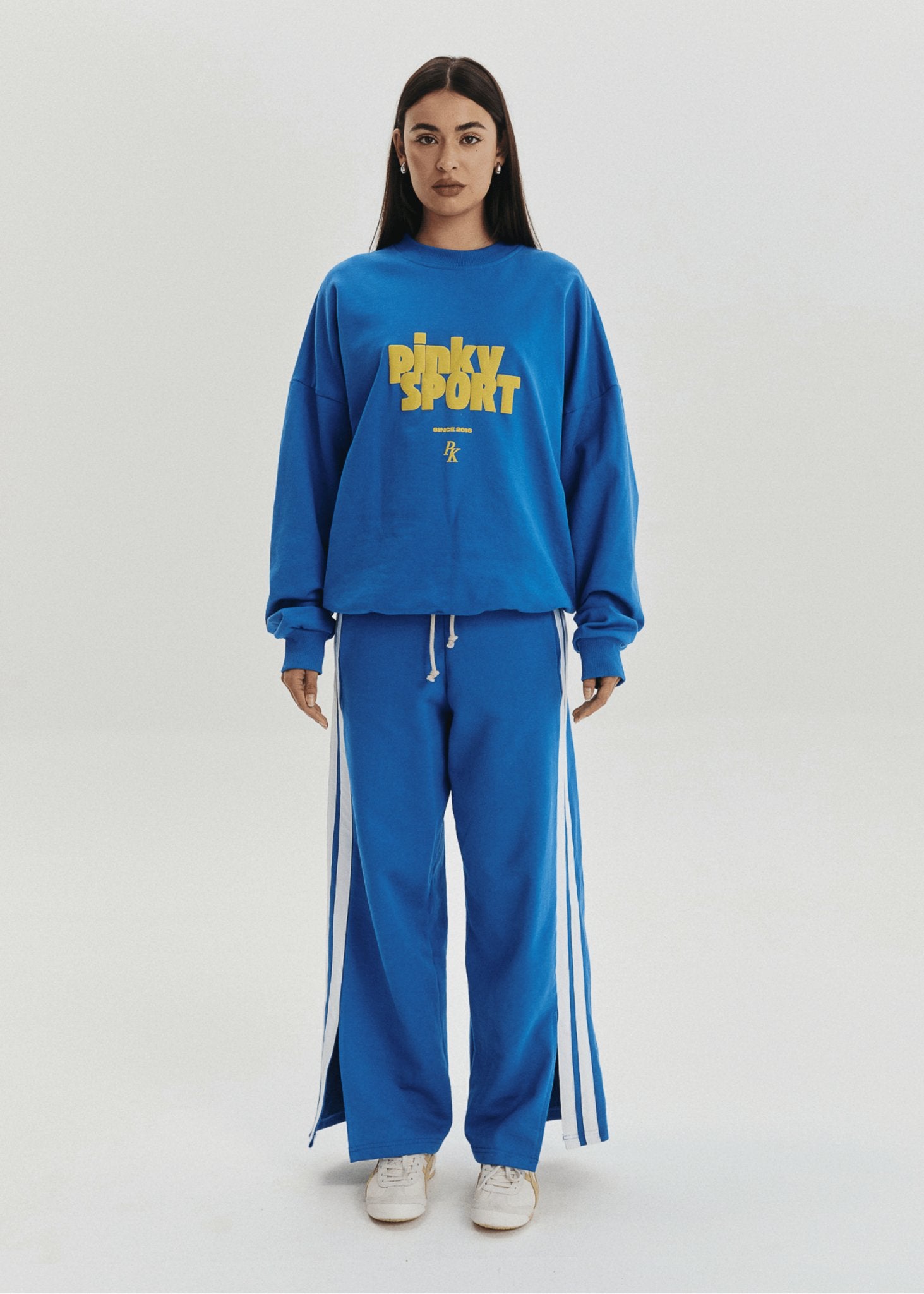 Pinky SPORT Sweatshirt - Sapphire Blue - Pinky & Kamal - stride