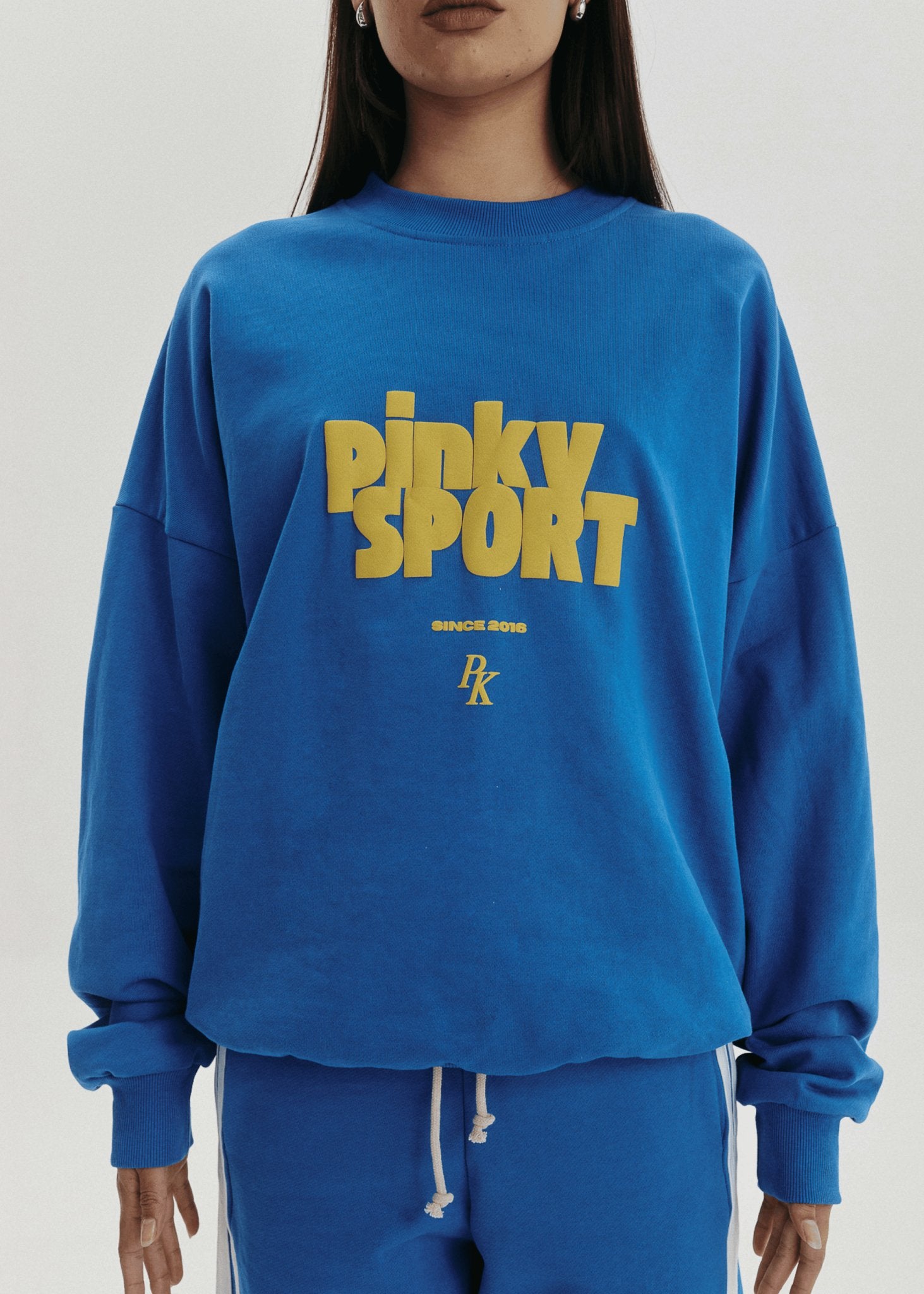 Pinky SPORT Sweatshirt - Sapphire Blue - Pinky & Kamal - stride