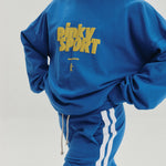 Pinky SPORT Sweatshirt - Sapphire Blue - Pinky & Kamal - stride