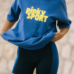 Pinky Sport T - Shirt - Sapphire Blue - Pinky & Kamal - stride