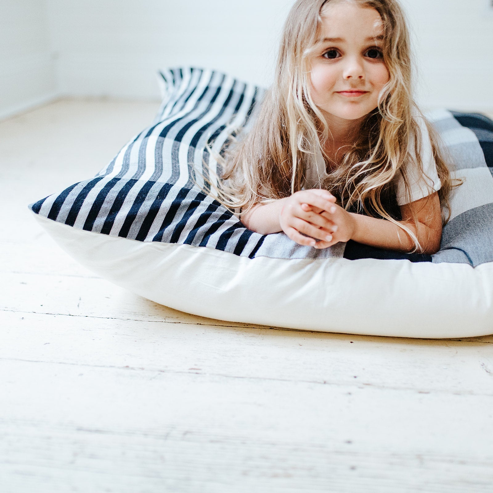 PLONK Floor Cushion - Handloom - Earth Worthy - stride