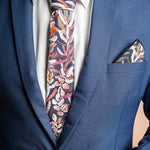 Pocket Square - Protea Navy - Peggy & Finn - stride