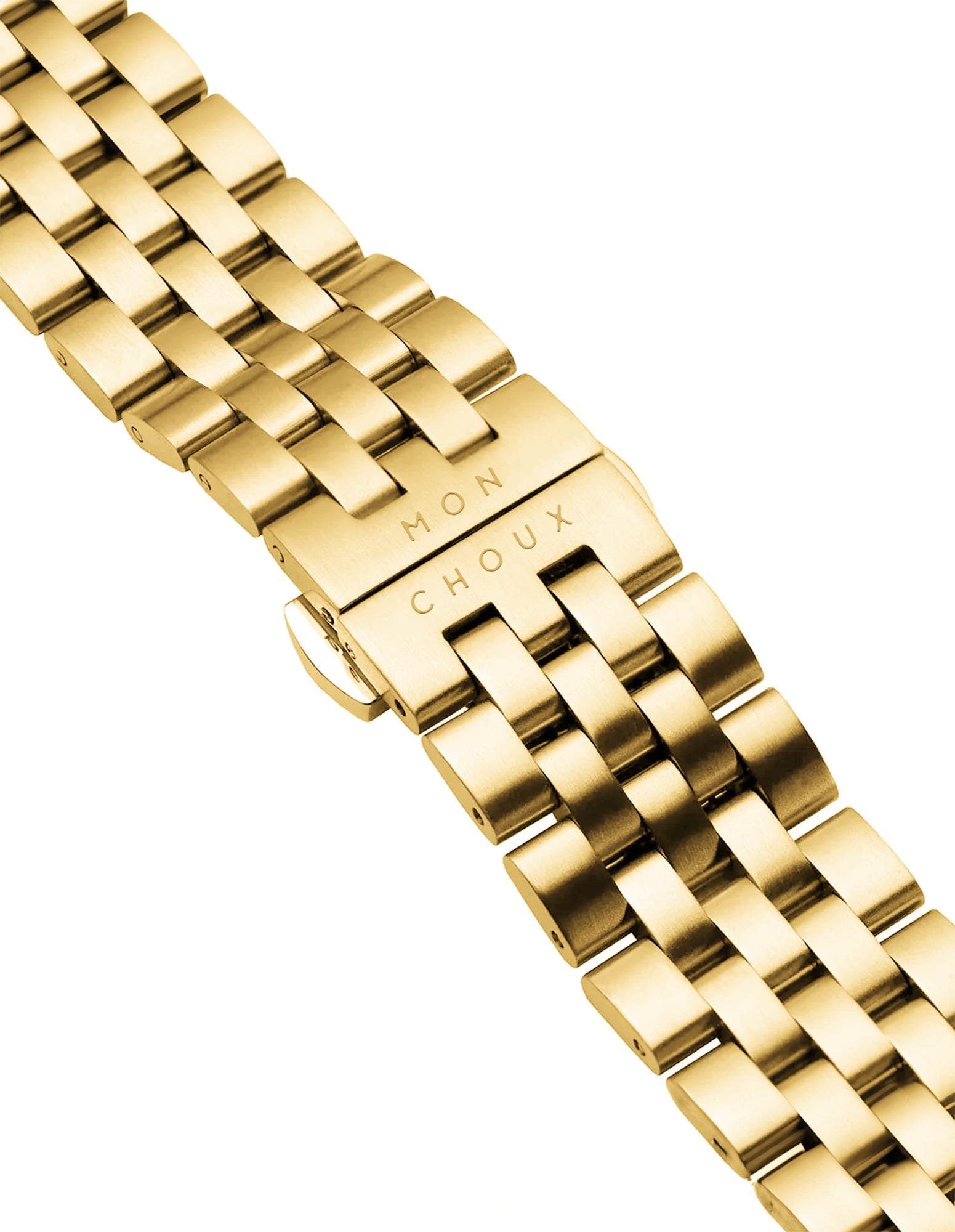 RENDEZVOUS - GOLD STAINLESS STEEL WATCH - 5LINK - Mon Choux - stride