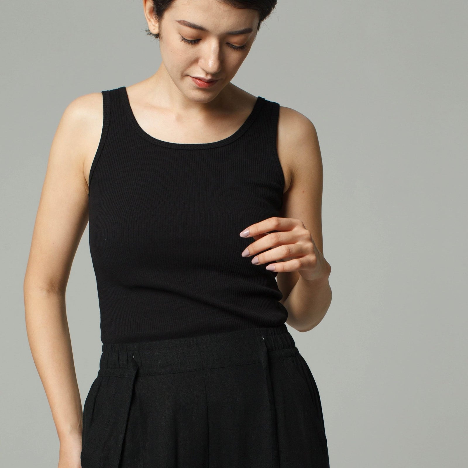 Ribbed Tank Top - Dorsu - stride