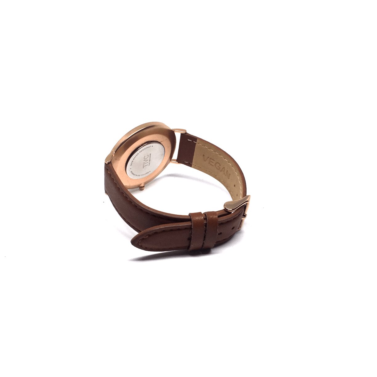 Rose Gold | Tan Stitched Band - Time IV Change - stride