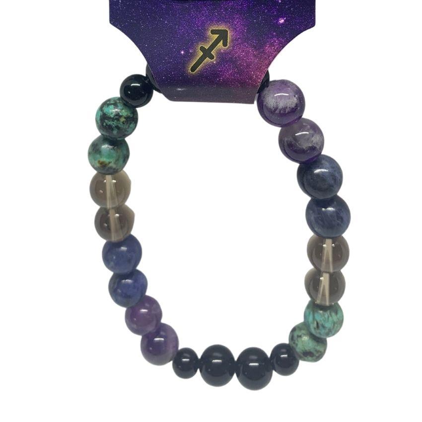 Sagittarius | Crystal Horoscope Bracelet - Empowered Clothing - stride