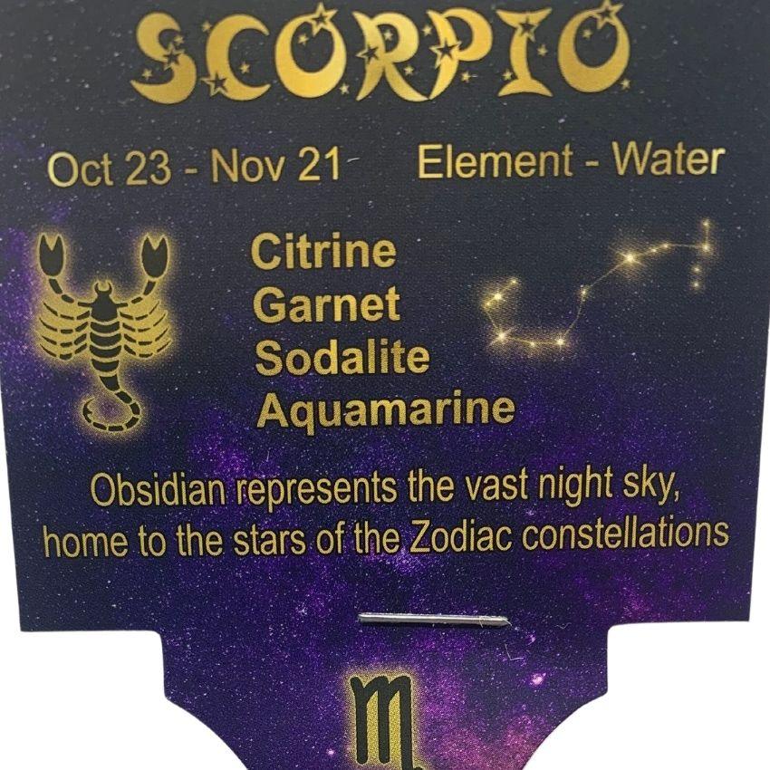 Scorpio | Crystal Horoscope Bracelet - Empowered Clothing - stride